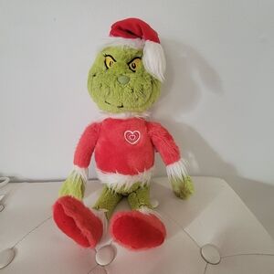 Dr. Seuss Grinch Santa Stuffed Animal Plush Aurora Toys